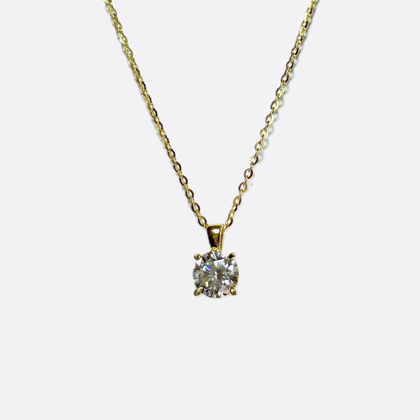 Lab-Grown Diamond Necklace 1.00 ct