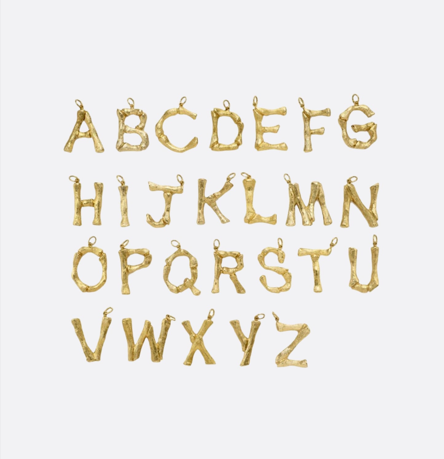 Big Alphabet Charms A-Z