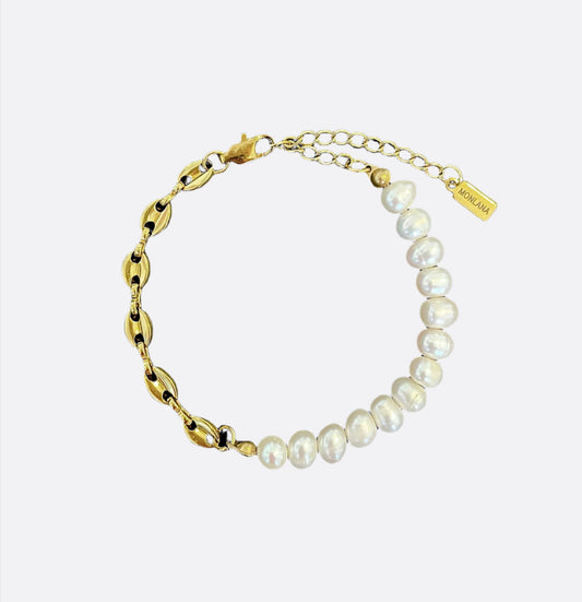 Firenze Natural Pearl Bracelet