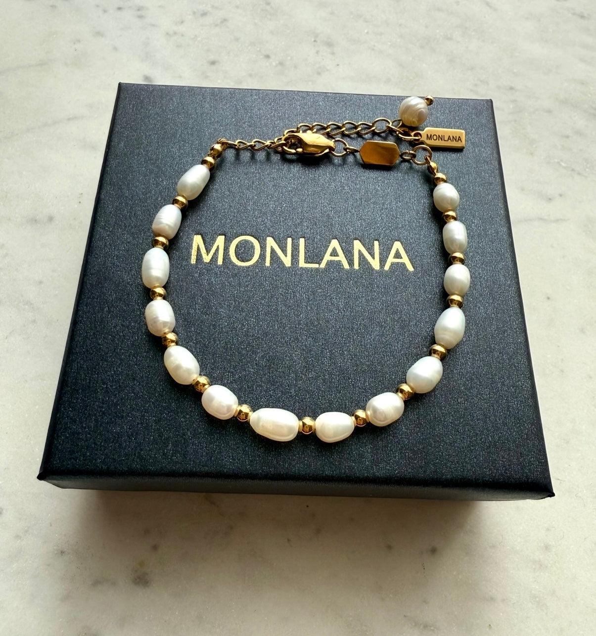 Dubai Natural Pearl Bracelet
