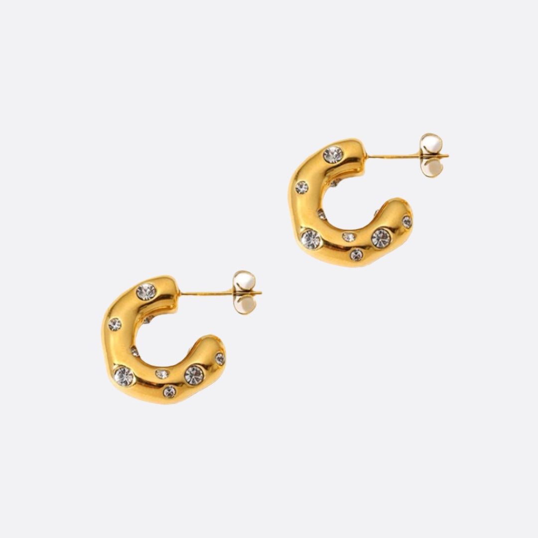 Shiny Zircon CC Hoops