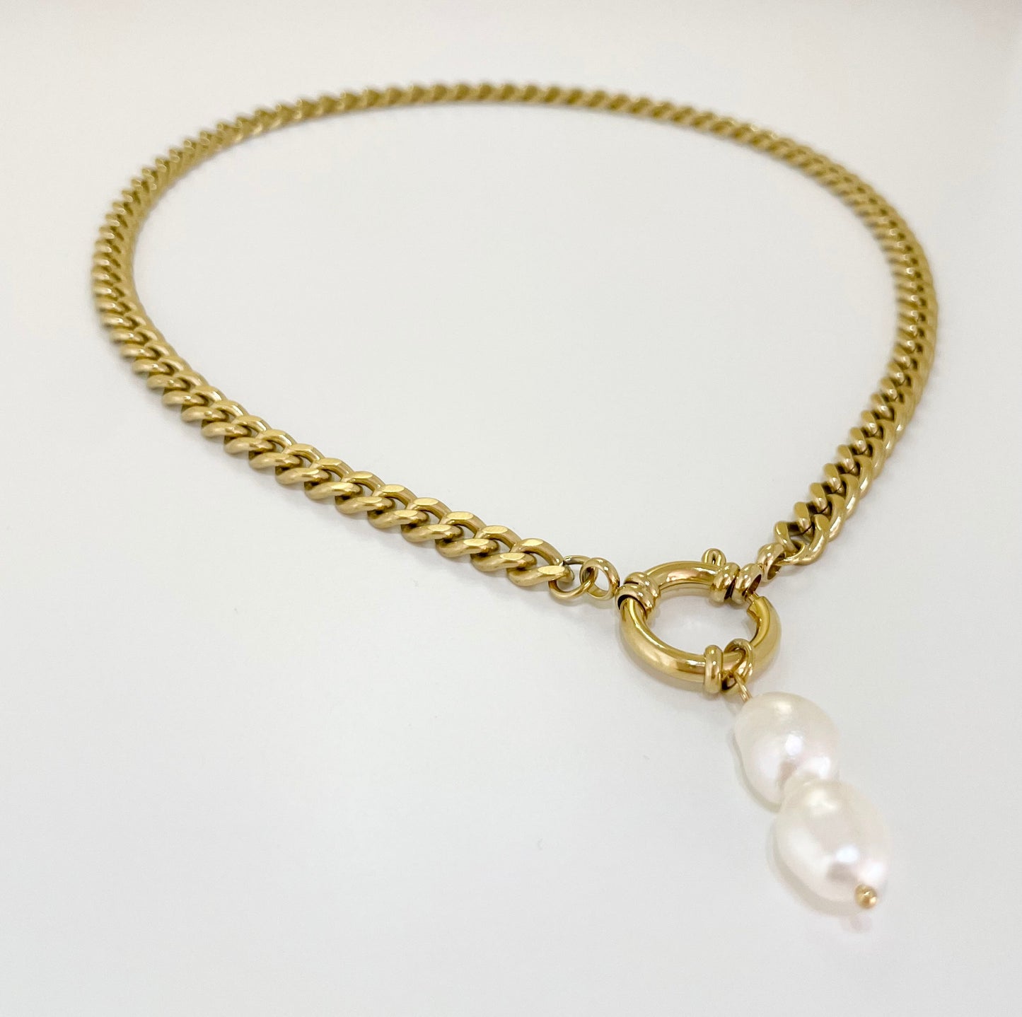 Two Natural Pearl Necklace