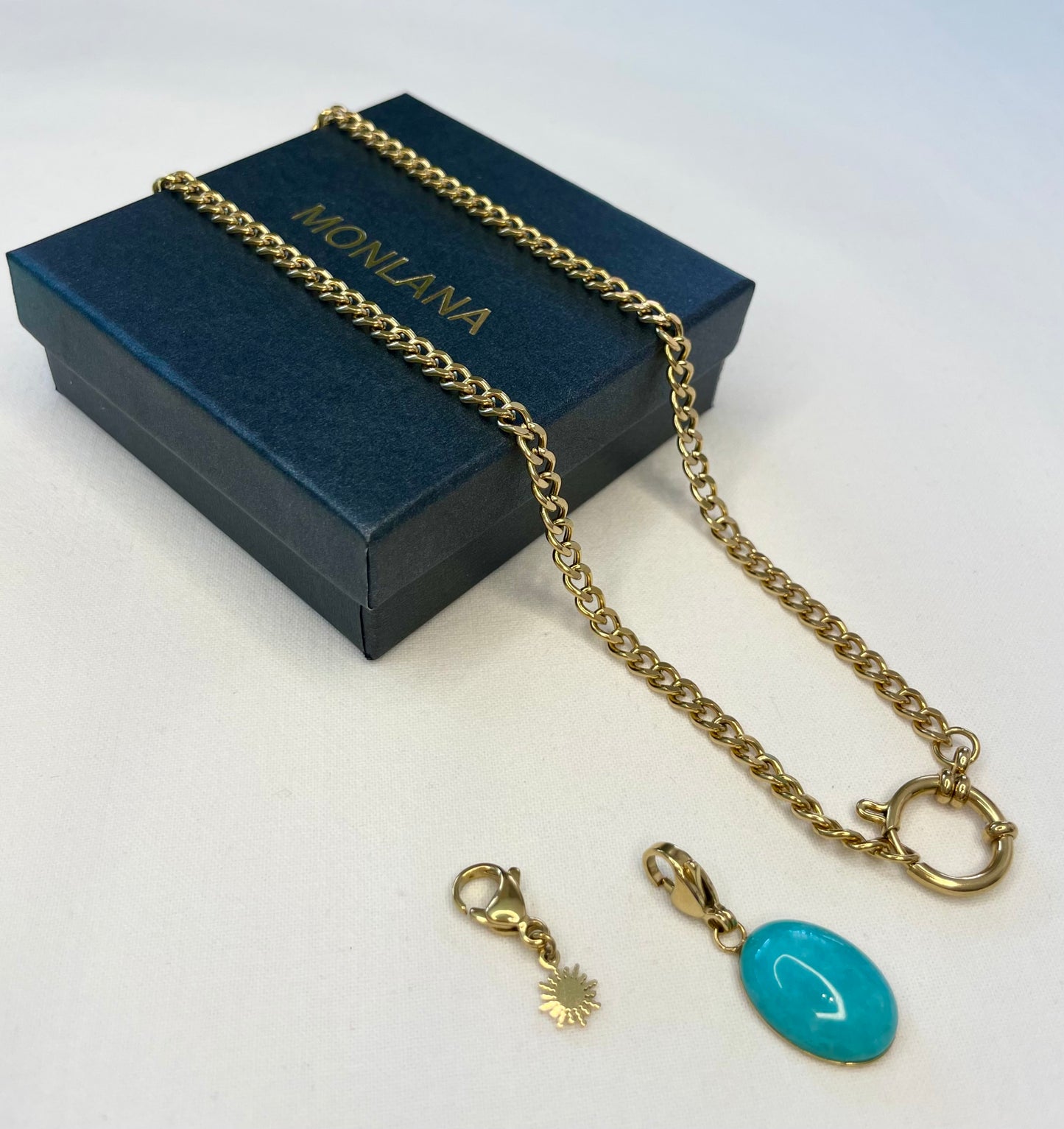 Turquoise Natural Stone Necklace