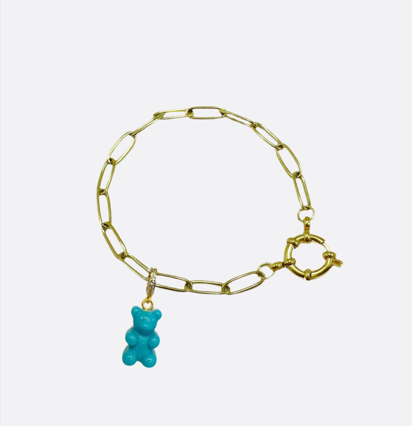 Gummy Bear Bracelet Turquoise