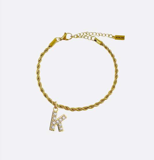Alphabet Twist Bracelet A-Z
