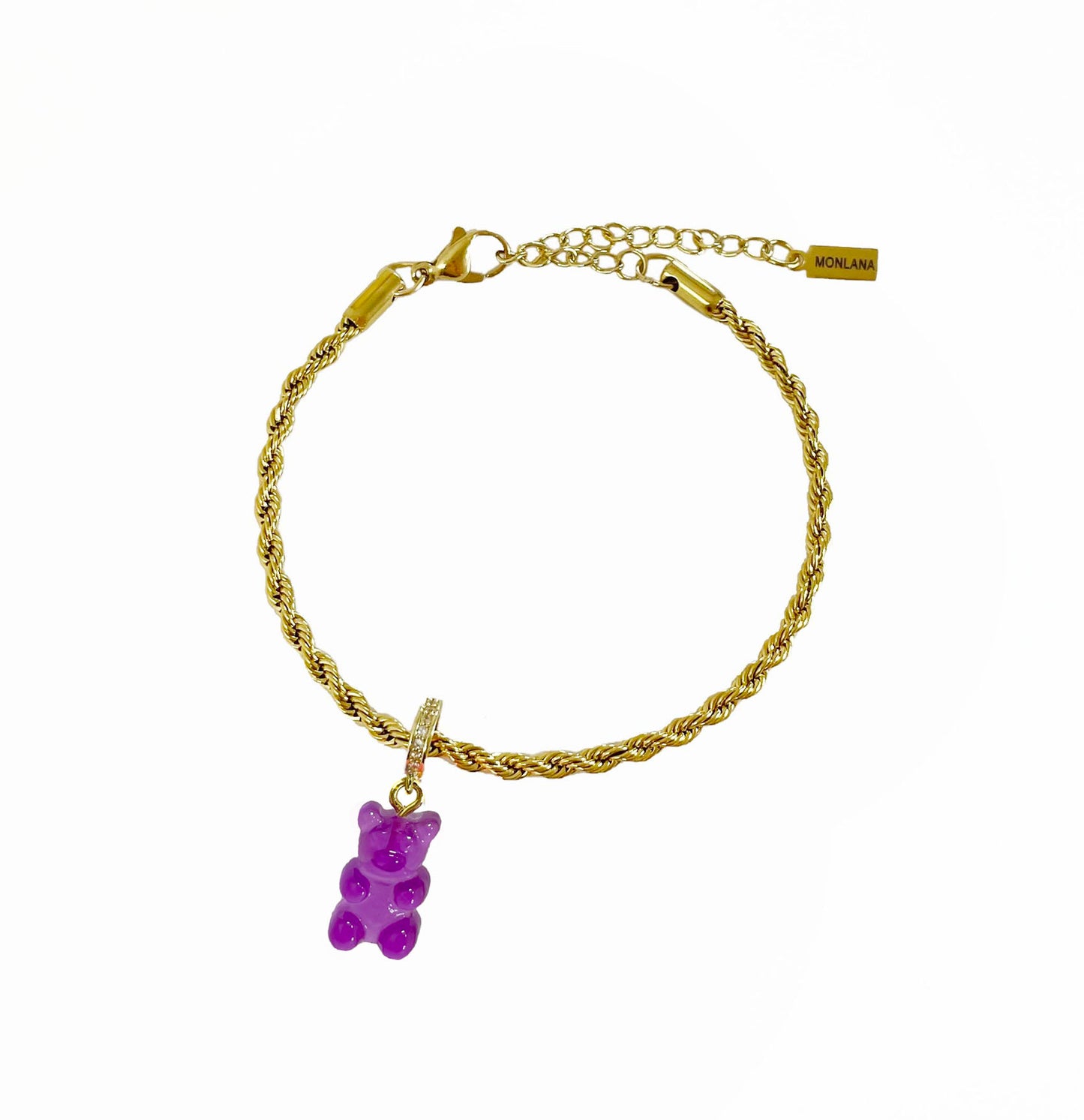 Gummy Bear Bracelet - Purple