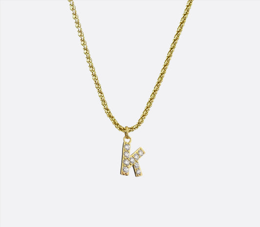 Alphabet Popcorn Necklace A-Z