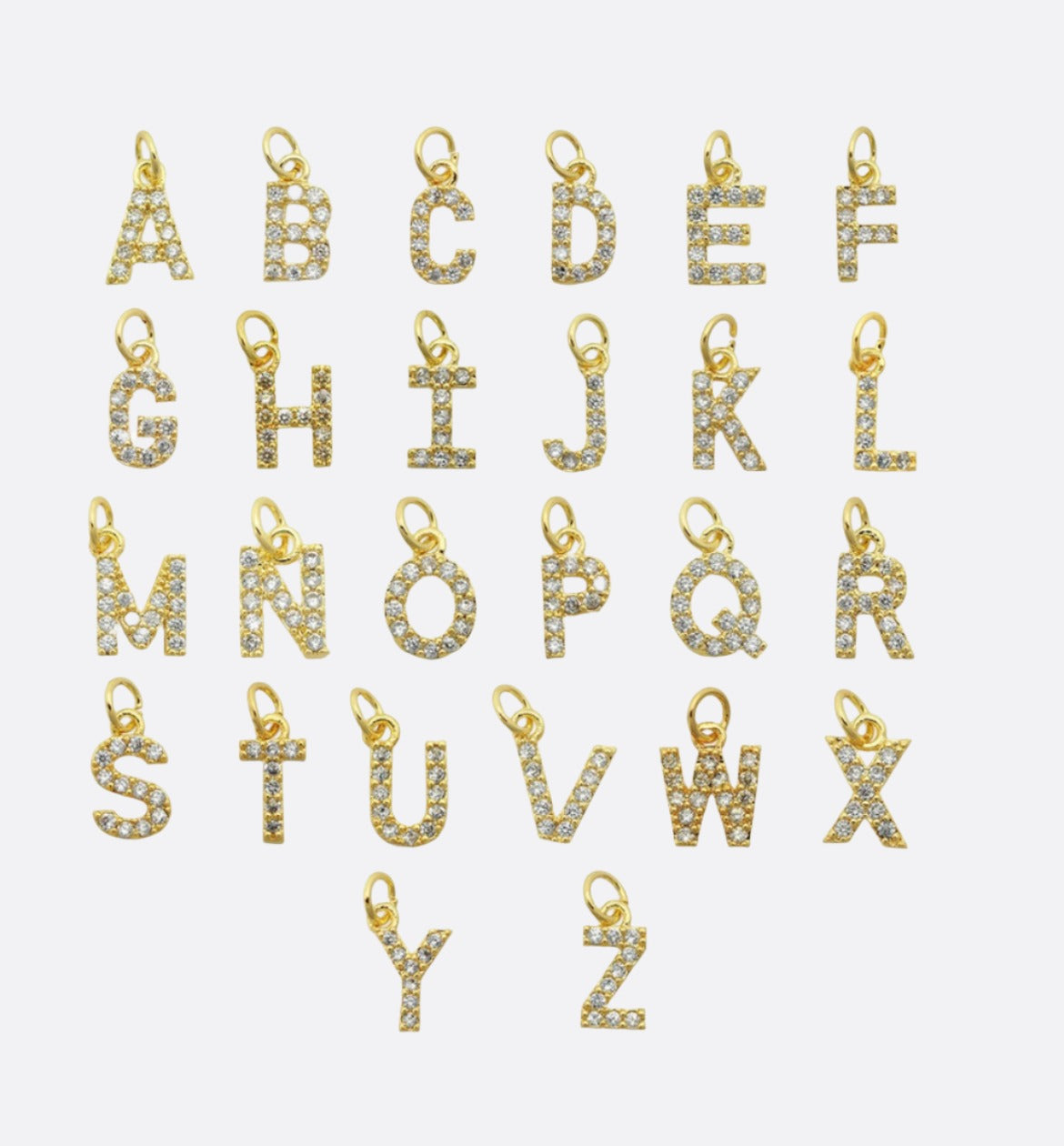 Alphabet Charms A-Z